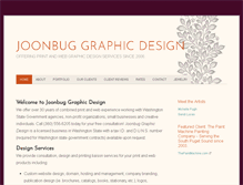 Tablet Screenshot of joonbuggraphicdesign.com